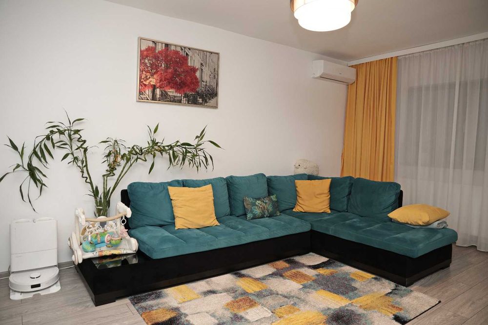 Apartament Modern cu 2 Camere, Luminos și Eficient Compartimentat