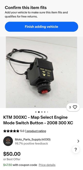 Ключ за мотоциклет ON OFF KTM, Kawasaki, Honda, Suzuki, Yamaha