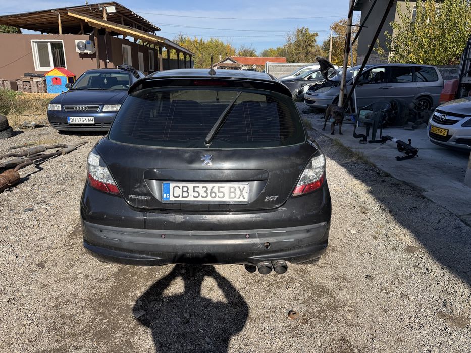 Пежо 207 1.6 бензин 150 кс 2008 Г само на части