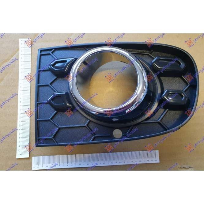 Grila laterala bara fata (cu orificiu proiector) - Fiat 500S, 2015, 2016, 2017, 2018. IN STOC