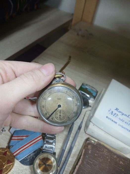 Карманные часы ЗИМ