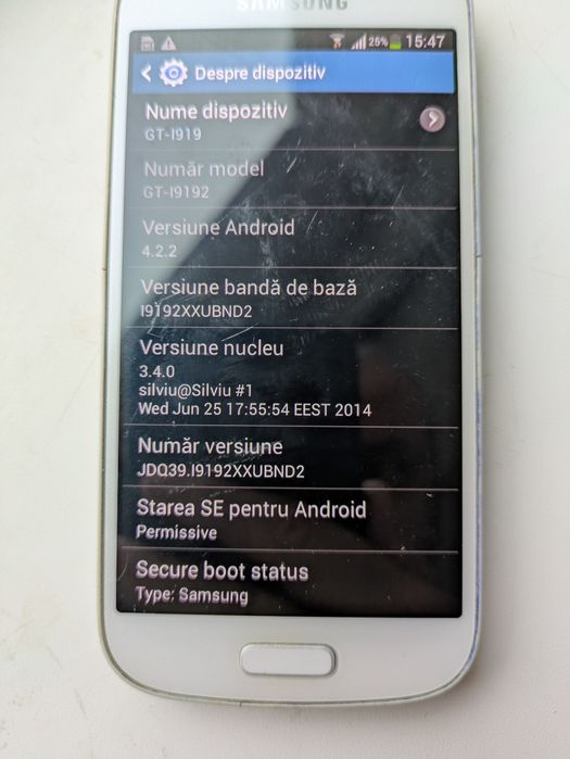 Telefon mobil Samsung S4 Mini functional
