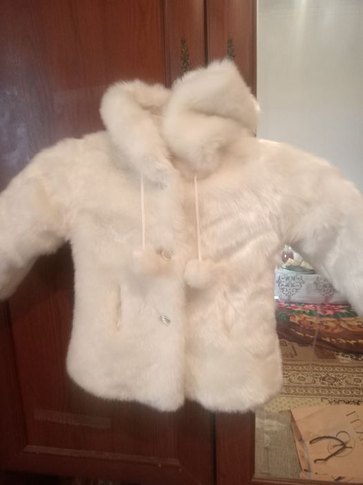 Одежда зимняя .Детская шубка для девочек.Дублёнка зимняя