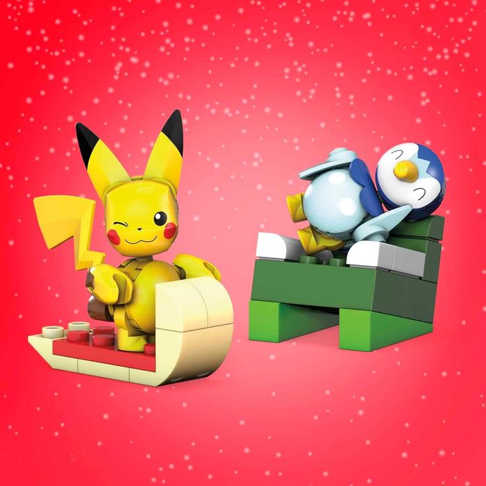 Коледен календар конструктор Покемон MEGA Pokemon 202 части адвент