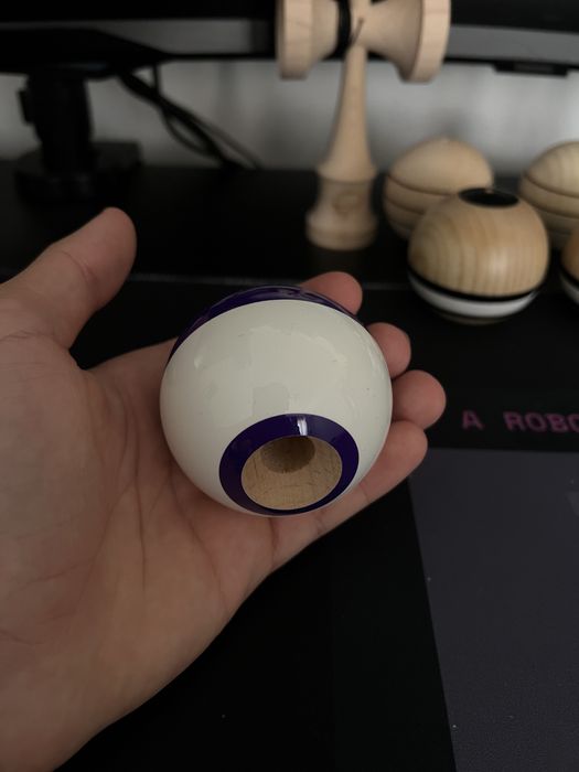 Tama-half split tama purple/white sticky