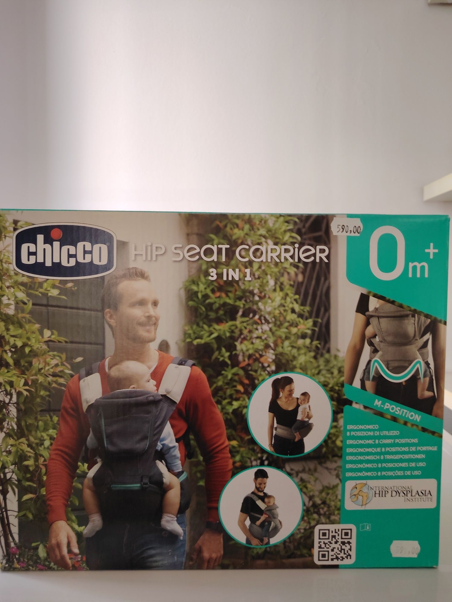 Marsupiu ergonomic multifunctional Chicco Hip Seat cu suport