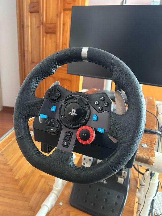 Simulator auto Custom Rig cu Logitech G29+Schimbator