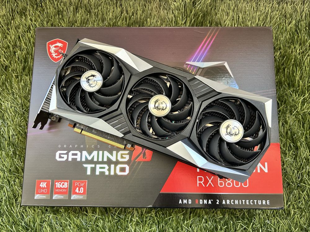 MSI RX 6800 Gaming X Trio - НЕРАБОТЕЩА
