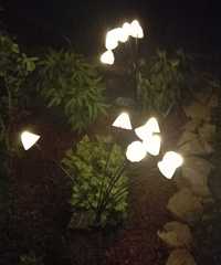 Соларни градински лампи (тип гъбки)