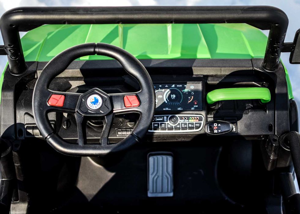 UTV electric pt. 2 copii Kinderauto BJ623B 4x 45W, scaun tapitat