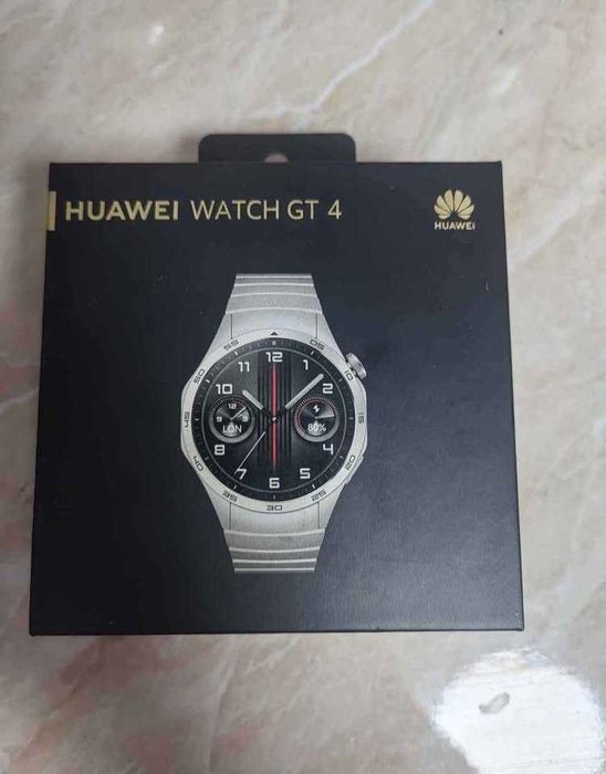 Huawei Watch GT4 Srainless Steel Чисто нов + подаръци