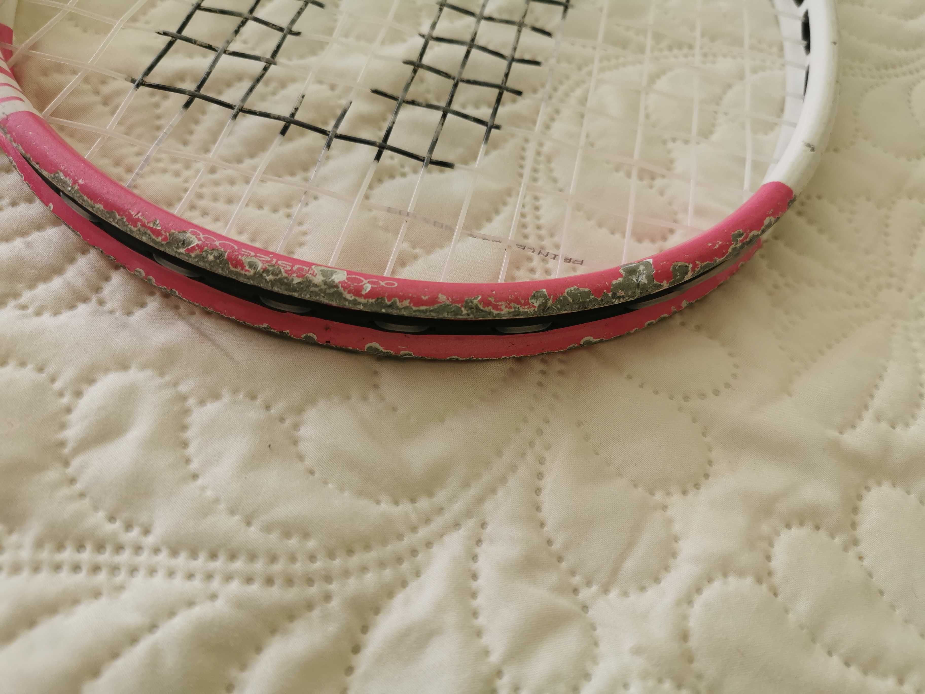 Розова детска тенис ракета Prince 19"