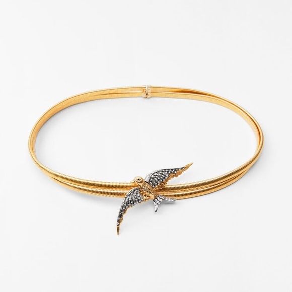 колан с лястовица, ZARA, 85 размер, НОВ