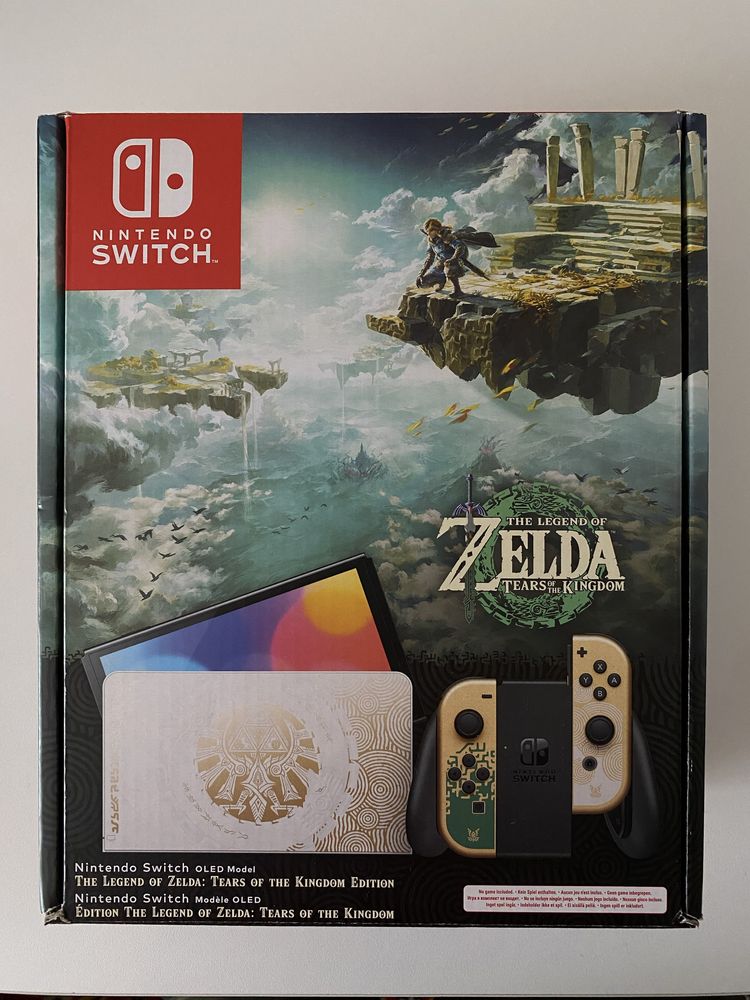 Продам новый Nintendo switch oled The Legend of Zelda Edition