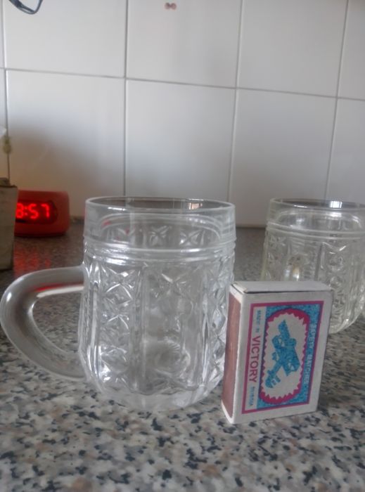 Стаканы высокие  стекло толстое