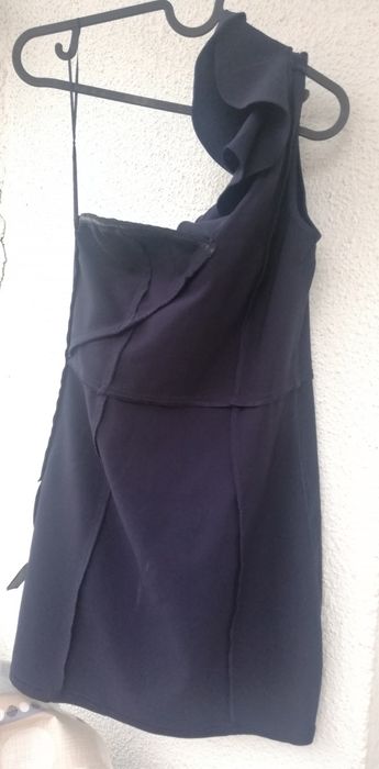 -80% Rochie scurta H&M, Bleu-Marine, marime M/38, Trimt Gratuit