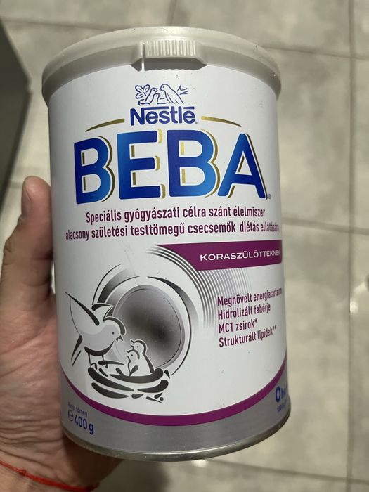 Lapte Nestle BEBA (PreNan) indicat pentru copii prematuri