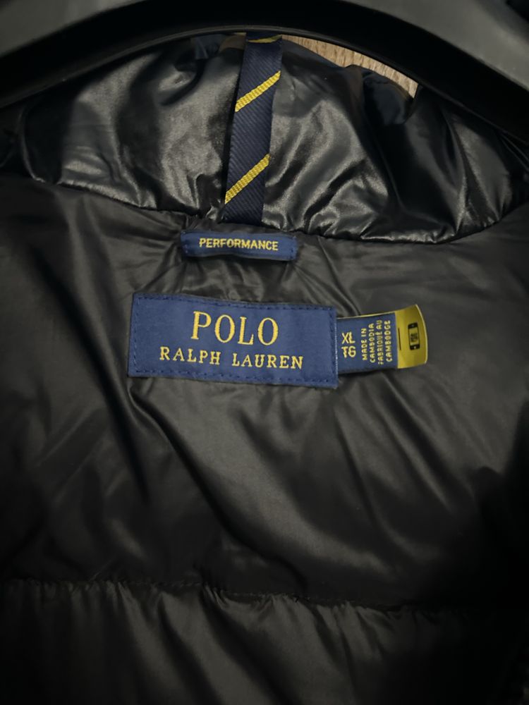 Geaca polo ralph lauren shiny