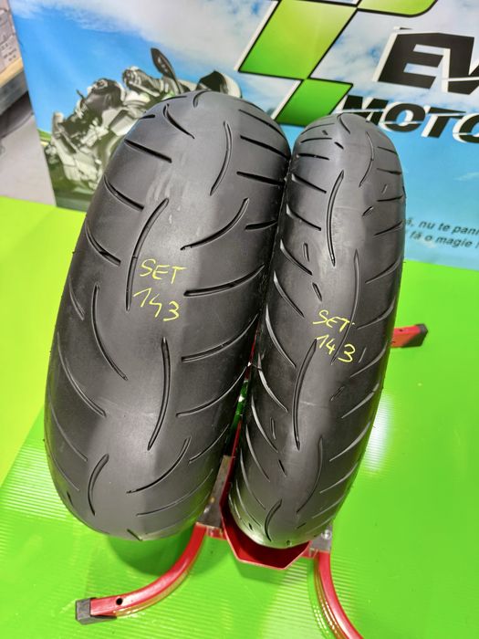 Set Anvelope Moto 120 70 17 si 180 55 17 Metzeler 2022 Cauciuc Set143