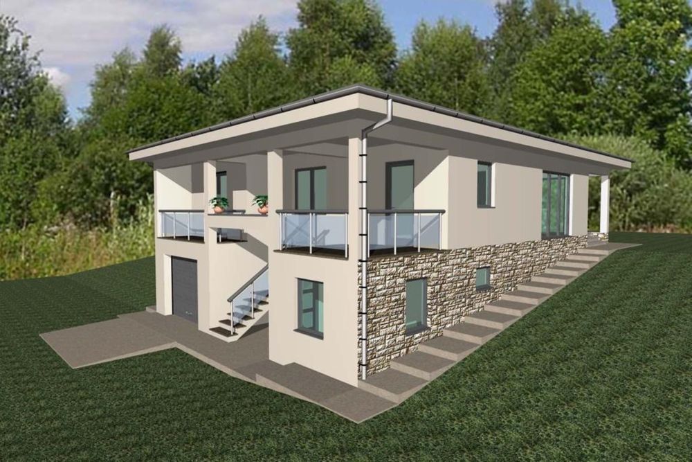 Casa de vânzare construita pe demisol+parter