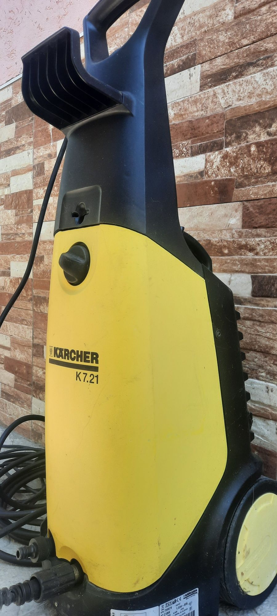 Водоструйка  Karcher к7.21 Pro 220v3kw 160bar ПрофиСерия БронГлава