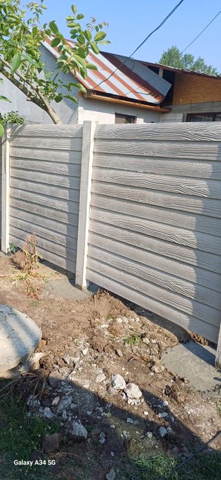 Gard de beton asigur montaji si trasport 250 lei lacra