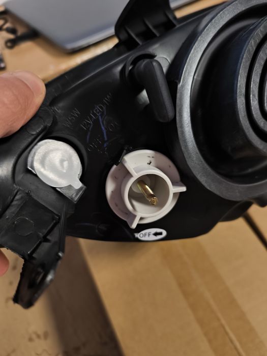 Фарове Пежо 206 Лед Тунинг нови тъмни Peugeot 206 Led angle eyes Черни