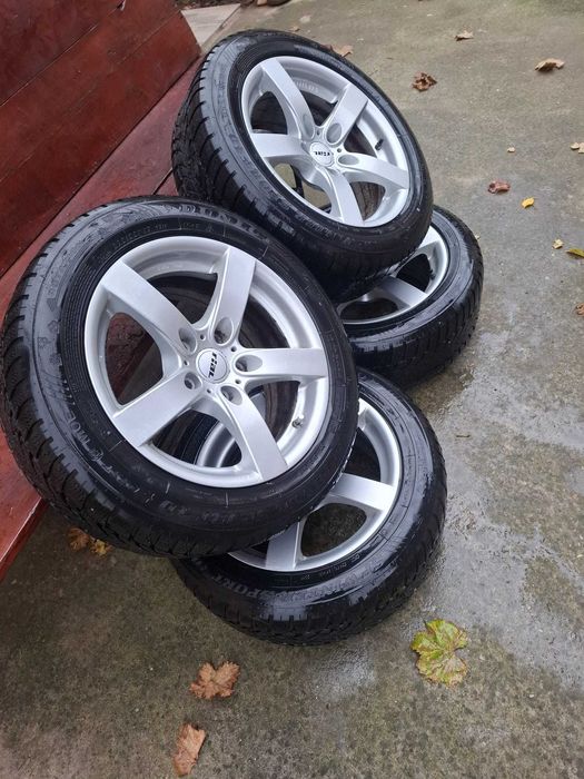 Jante bmw 17" + cauciucuri iarna f10 f11 e60  f30 e90 etc