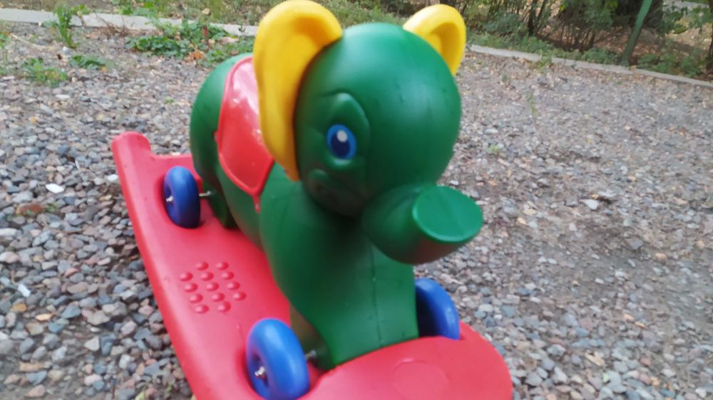 Слон - Качалка. Мяч попрыгун ( для детей )