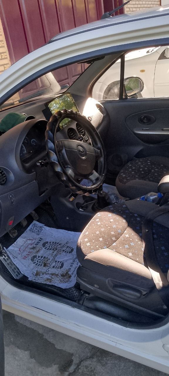 Matiz yili 2017 sotiladi ishi yoq monitor jentra rul qoyilgan