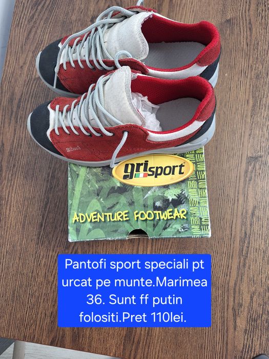 Ghete de munte si pt anotimp rece. Marimea 36.