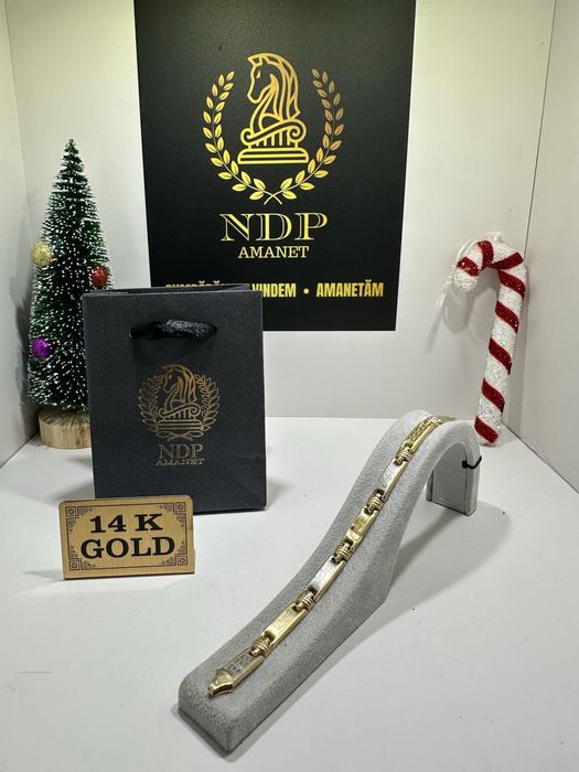 NDP Amanet NON-STOP Calea Vitan Nr. 121 Bratara Aur Galben 14K (42149)