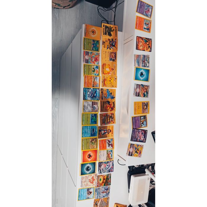 Покемон карти те не са използвани чисто нови са