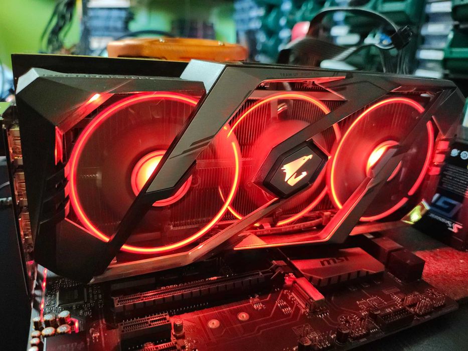 Placa video Gigabyte RTX 2070 Aorus 8GB GDDR6 256-bit