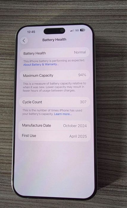 Продавам Iphone 16 pro 512 GB