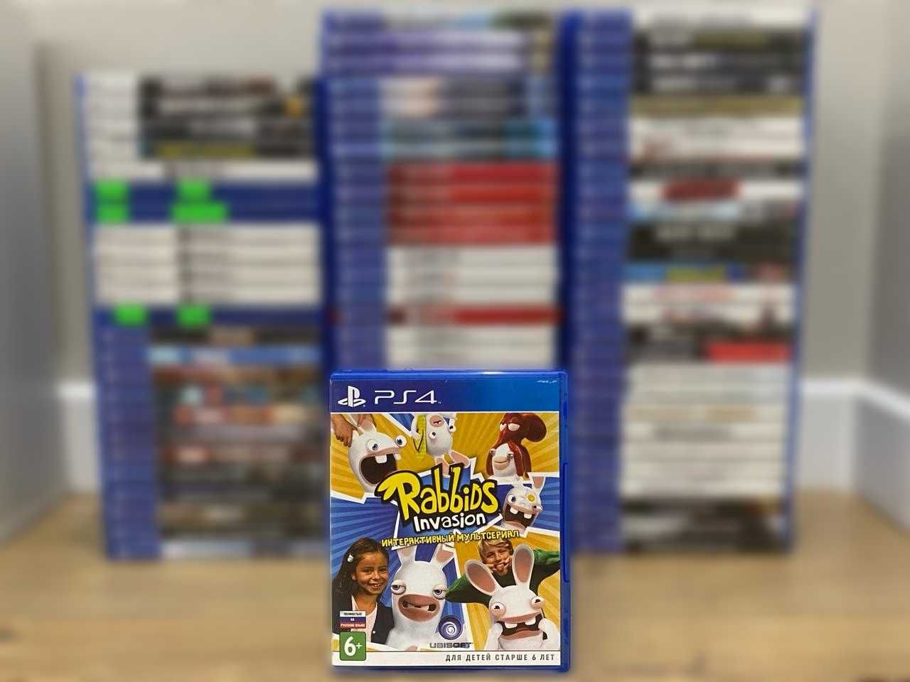 Rabbids Invasion PS4 Большой Выбор Дисков