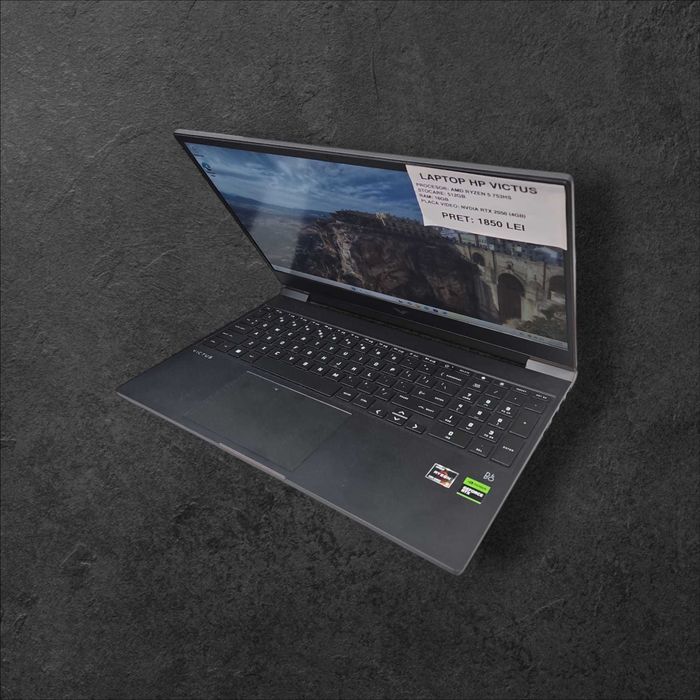 [7027] Laptop Gaming HP Victus AMD Ryzen 5 16RAM / Amanet Tulcea
