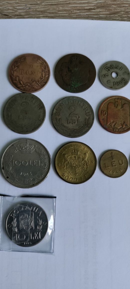 Monede Romania diferite