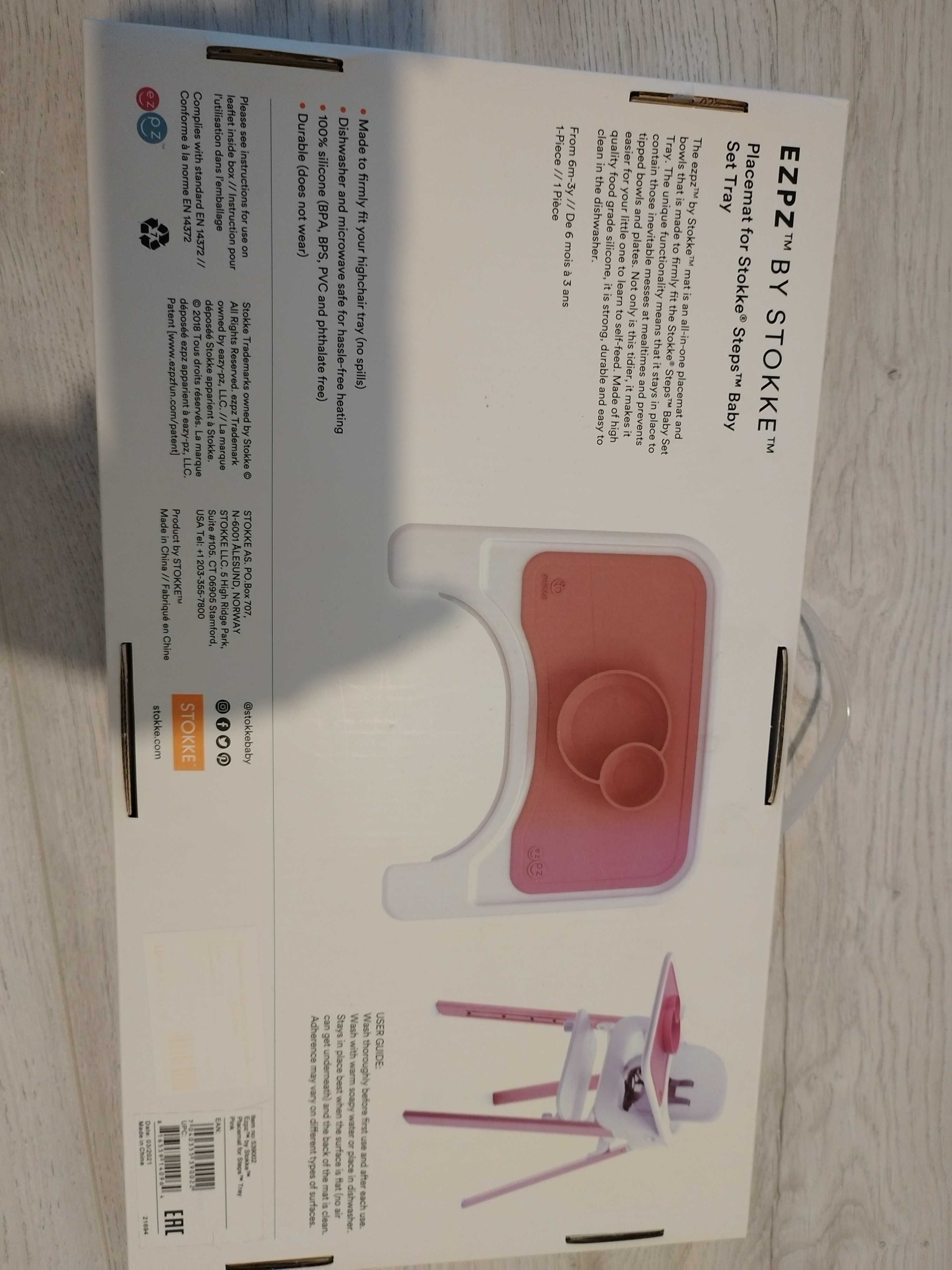 Подложката ezpz™ by Stokke™  pink