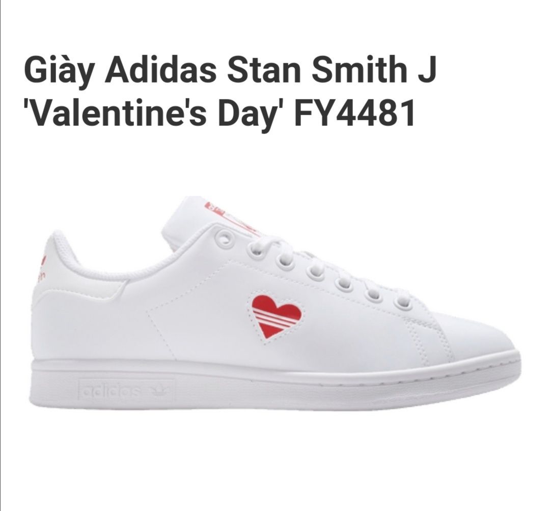 -40% Adidas Stan Smith Valentines Day