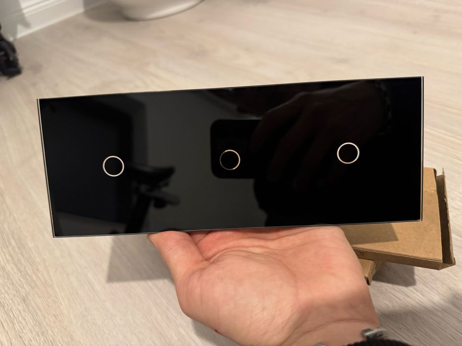 Panou intrerupator Bseed, 3 canale touch
