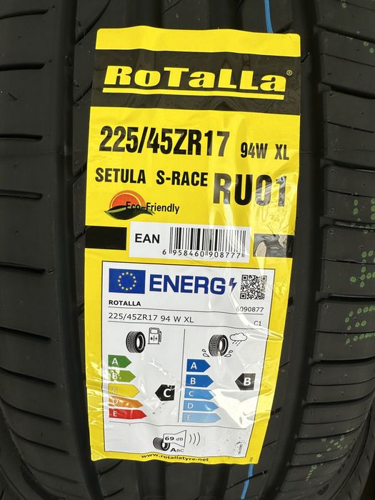 Летен Спорт Пакет ROTALLA 225/45R17 245/40R17  2254517  2454017