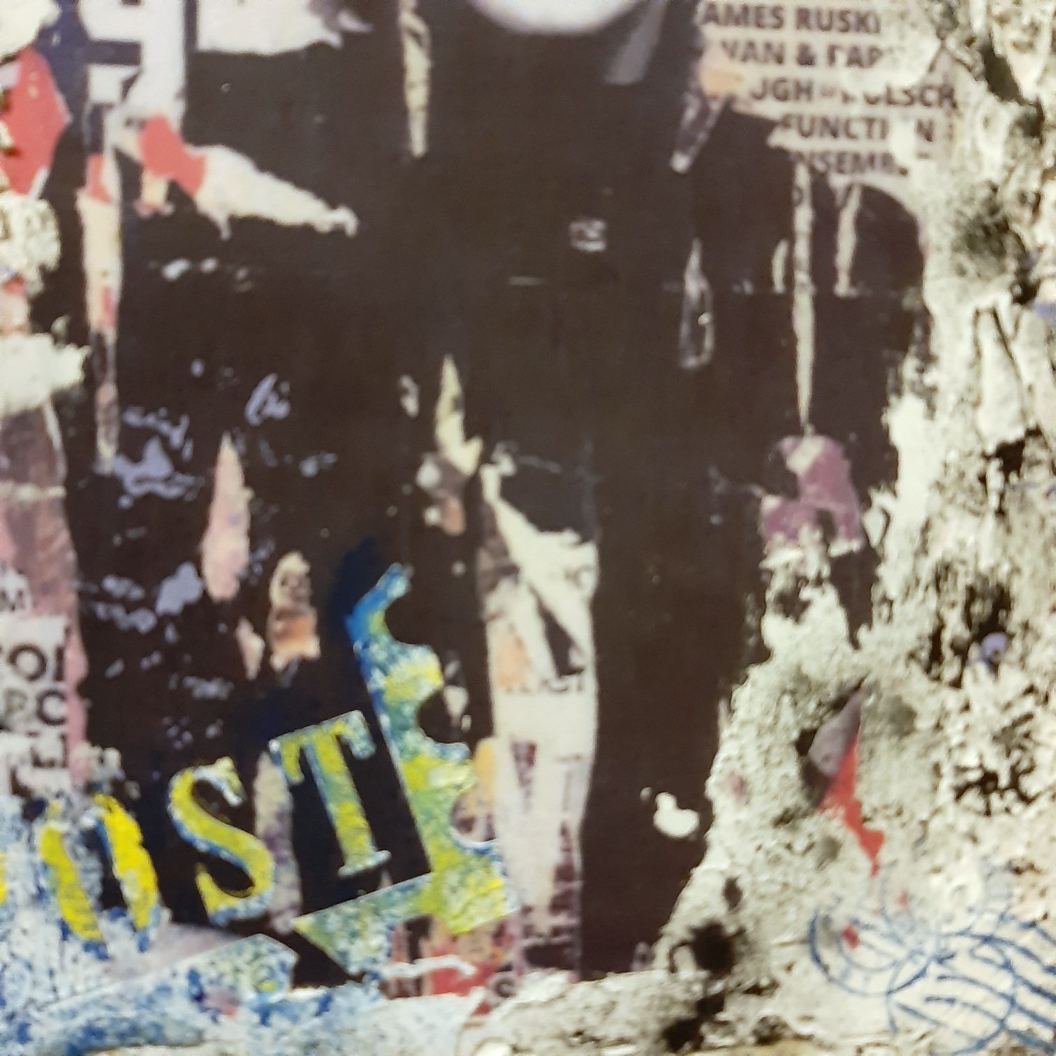 Tablou unicat mixed media decoupage pop art Marylin 30x30 cm