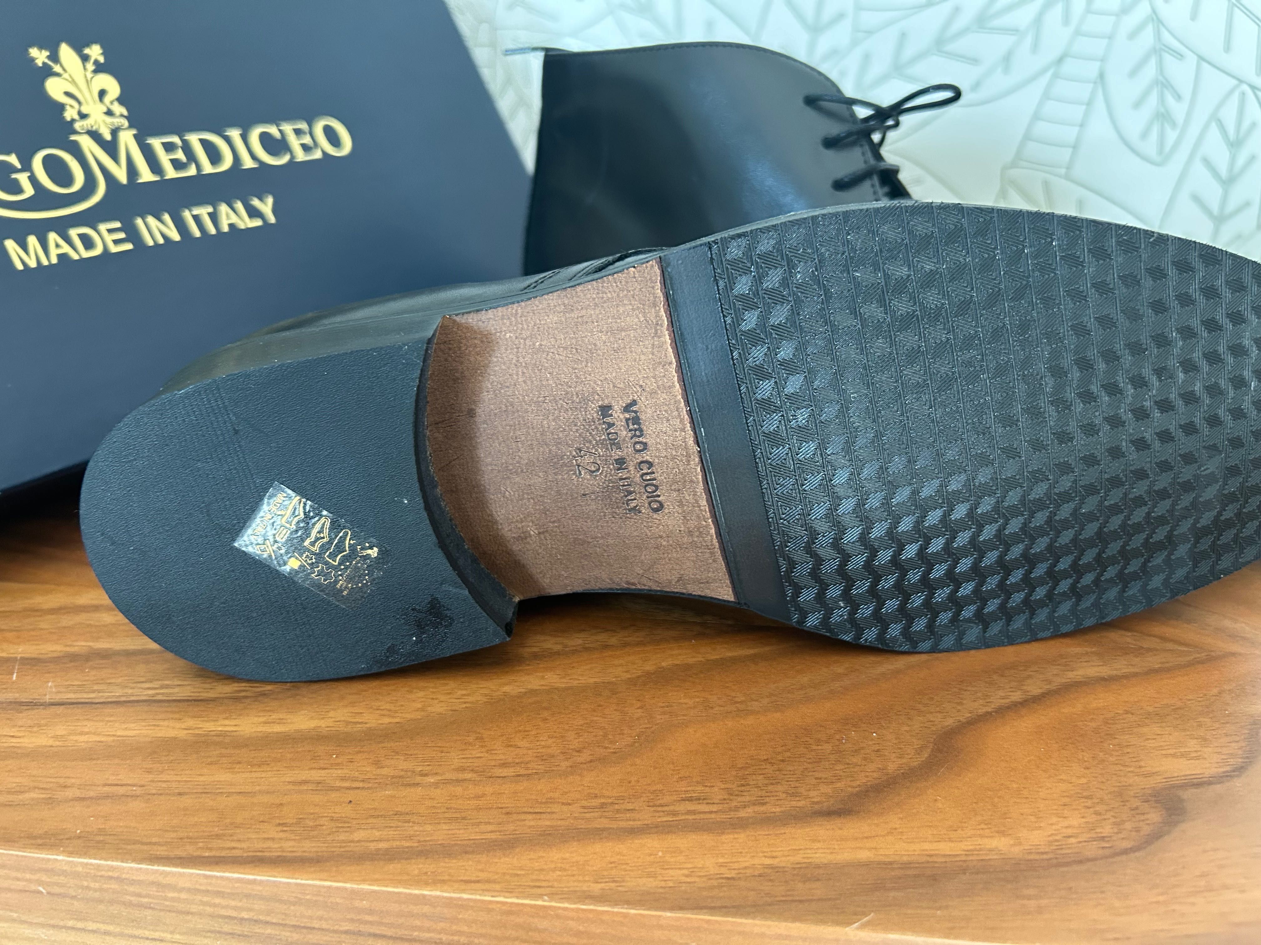 Продавам мъжки италиански обувки  Borgo Mediceo 100% кожа