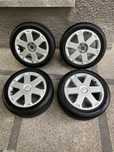 4бр. 17" 5x112 лети джанти с гуми Audi "S" - 235/45/17 Nexen 4season