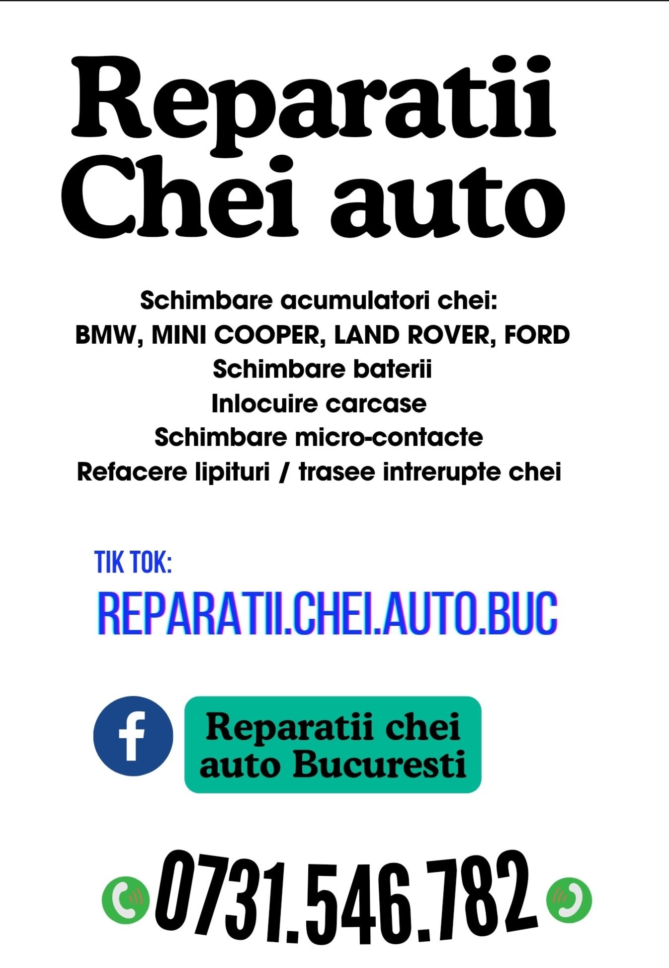 Reparatii chei auto BUCURESTI - Salajan