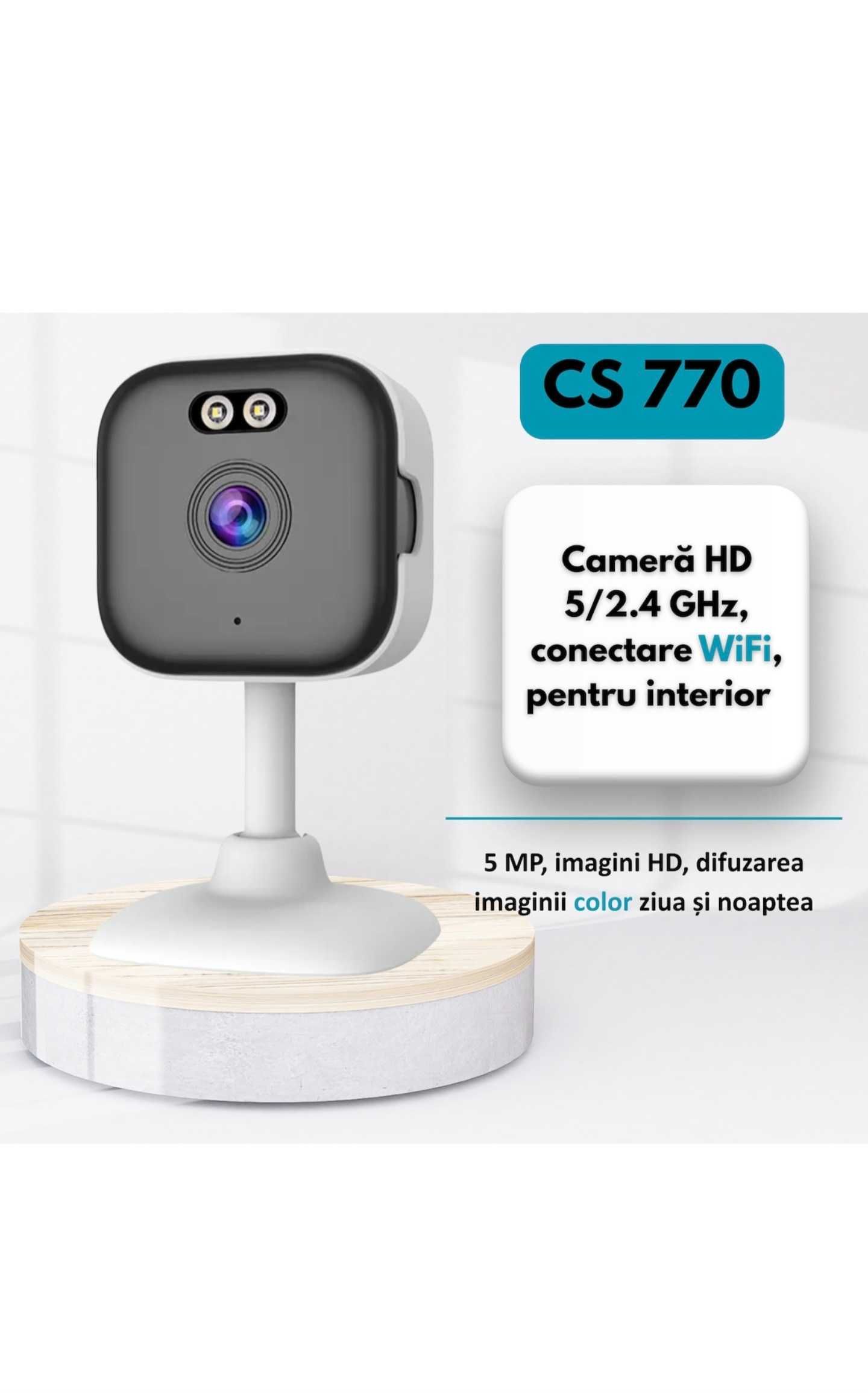 Camera Supraveghere WiFi, Full HD, Ideala pentru supraveghere bebelusi