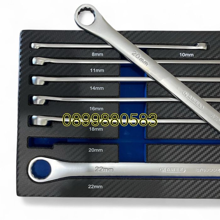 удължени звезди 8-24 мм 7 части HAWEK