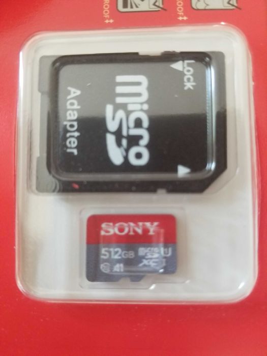 Memory Card.  Sony 1 TB и 512GB