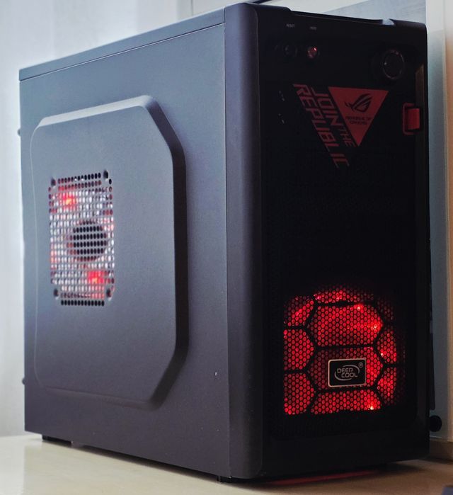 Pc gaming jocuri i5 9400 16GB RX 550 4GB NVMe 256GB si HDD